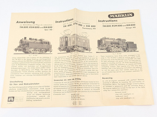 Märklin rsm 800 - rm,